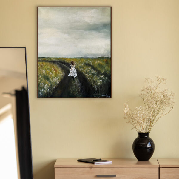 Plakat FINE ART - 27054 "Cisza przed burzą"