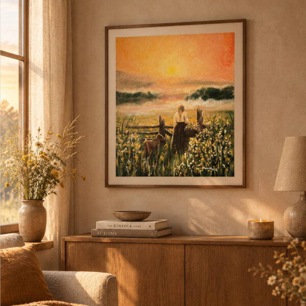 Plakat FINE ART - 07104 "Zostańmy jeszcze chwilę"