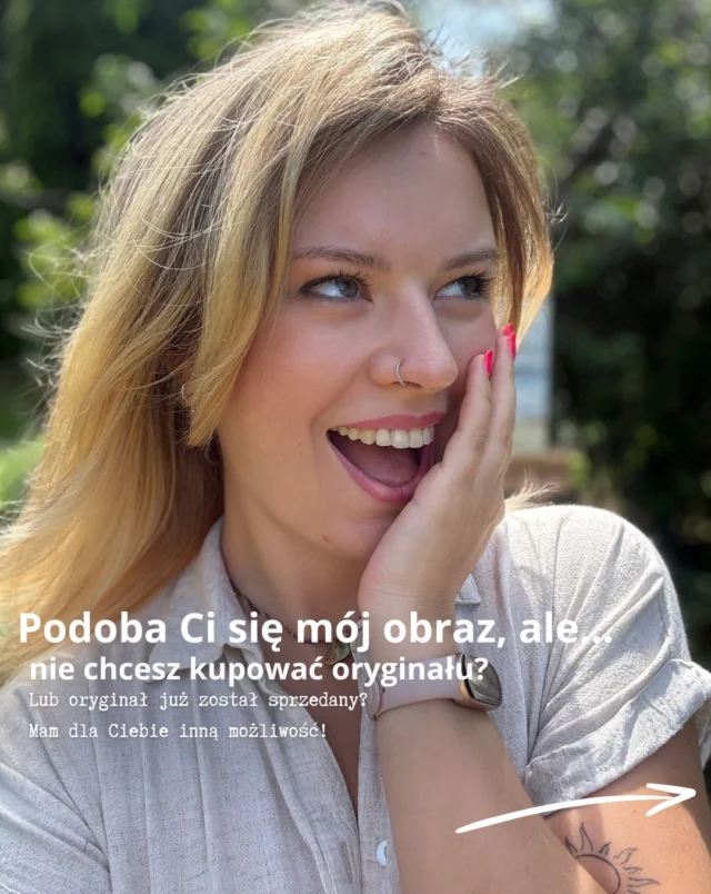 To nie jest dekoracja z sieciówki! 😍 
I chyba to zdanie najbardziej mną porusza. 
Każdy plakat czy wydruk na płótnie powstaje z RĘCZNIE NAMALOWANEGO OBRAZU PRZEZE MNIE, czyli przez CZŁOWIEKA! 😅 Po namalowaniu obrazu wykonuję profesjonalne zdjęcia i graficznie przygotowuję plik do druku - tak, żeby w pełni odzwierciedlał pierwotny obraz. 🥰 

Każdy obraz posiada tylko 20 wydruków - dzięki temu masz pewność, że kupujesz reprodukcję o kolekcjonerskiej wartości. ♥️
Każdy wydruk pakuję osobiście - sygnuję go, zaznaczam numer wydruku, dołączam ręcznie pisane podziękowania lub dedykację. ♥️

To naprawdę coś wyjątkowego. 
To naprawdę dekoracja, która może odmienić i wzbogacić Twoje otoczenie lub stać się pięknych prezentem dla bliskiej osoby. ♥️

KOLEKCJA NATURAL JEST JUŻ DOSTĘPNA W FORMIE WYDRUKÓW 🥰

#obraznasprzedaż #obraz #obrazdownętrza #plakatdownętrza #plakat